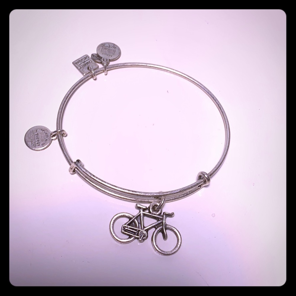 Alex and Ani Bicycle Bracelet